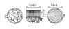 AVA QUALITY COOLING DA8012 Electric Motor, interior blower