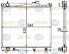 BEHR 8MK376726-471 (8MK376726471) Radiator, engine cooling