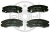 OPTIMAL 10376 Brake Pad Set, disc brake
