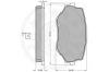 OPTIMAL 10079 Brake Pad Set, disc brake