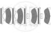 OPTIMAL 10315 Brake Pad Set, disc brake
