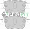 PROFIT 50001649 Brake Pad Set, disc brake