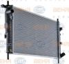 HELLA 8MK376706-631 (8MK376706631) Radiator, engine cooling