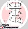 ZIMMERMANN 24738.200.2 (247382002) Brake Pad Set, disc brake