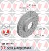 ZIMMERMANN 370.3072.52 (370307252) Brake Disc