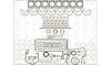 AJUSA 50199800 Full Gasket Set, engine