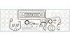 AJUSA 54106900 Gasket Set, crank case
