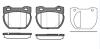 REMSA 0584.20 (058420) Brake Pad Set, disc brake