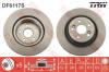 TRW DF6117S Brake Disc