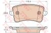 TRW GDB2000 Brake Pad Set, disc brake