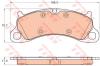 TRW GDB2057 Brake Pad Set, disc brake