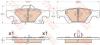 TRW GDB4448 Brake Pad Set, disc brake