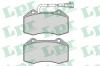 LPR 05P1670 Brake Pad Set, disc brake