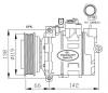 NRF 32111 Compressor, air conditioning