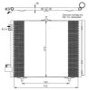 NRF 35405 Condenser, air conditioning