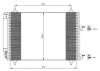 NRF 35445 Condenser, air conditioning