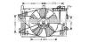 AVA QUALITY COOLING TO7508 Fan, radiator