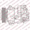 DELPHI TSP0155948 Compressor, air conditioning