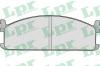 LPR 05P284 Brake Pad Set, disc brake