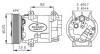 NRF 32208 Compressor, air conditioning