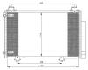 NRF 35333 Condenser, air conditioning