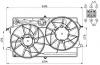 NRF 47453 Fan, radiator