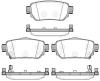 REMSA 1582.02 (158202) Brake Pad Set, disc brake