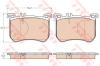 TRW GDB2013 Brake Pad Set, disc brake