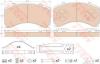 TRW GDB5110 Brake Pad Set, disc brake