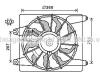AVA QUALITY COOLING HY7560 Fan, radiator