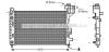 AVA QUALITY COOLING MS2248 Radiator, engine cooling