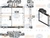 BEHR 8MK376756-011 (8MK376756011) Radiator, engine cooling