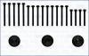 AJUSA 81012500 Bolt Kit, cylinder head