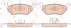 TRW GDB1754 Brake Pad Set, disc brake