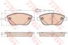 TRW GDB2001 Brake Pad Set, disc brake
