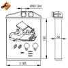 NRF 54275 Heat Exchanger, interior heating