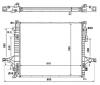 NRF 58356 Radiator, engine cooling
