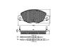 SPIDAN 23273 Brake Pad Set, disc brake