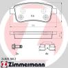 ZIMMERMANN 24820.160.2 (248201602) Brake Pad Set, disc brake