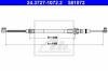ATE 24.3727-1072.2 (24372710722) Cable, parking brake