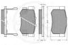OPTIMAL 9654 Brake Pad Set, disc brake