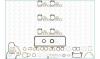 AJUSA 50209900 Full Gasket Set, engine