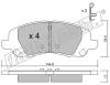 fri.tech. 878.0 (8780) Brake Pad Set, disc brake