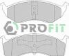 PROFIT 50001098 Brake Pad Set, disc brake