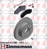 ZIMMERMANN 640.4311.00 (640431100) Brake Set, disc brakes