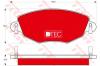 TRW GDB1434DTE Brake Pad Set, disc brake