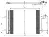 NRF 350052 Condenser, air conditioning