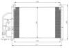 NRF 35393 Condenser, air conditioning