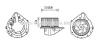 AVA QUALITY COOLING AI8372 Electric Motor, interior blower