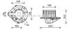 AVA QUALITY COOLING AI8501 Electric Motor, interior blower